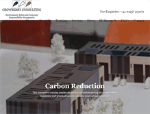 Tablet Screenshot of crowberryconsulting.com